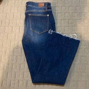 Judy Blue Jeans Dark Blue Straight Leg Women's Jeans